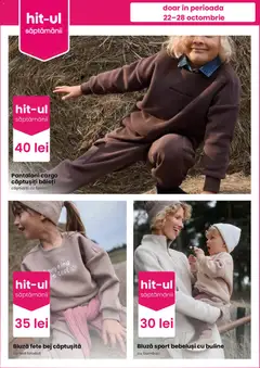 Ofertele Pepco valabile de la 22.10.2026 | Pagină: 3 | Produse: Sport, Bluză, Pantaloni