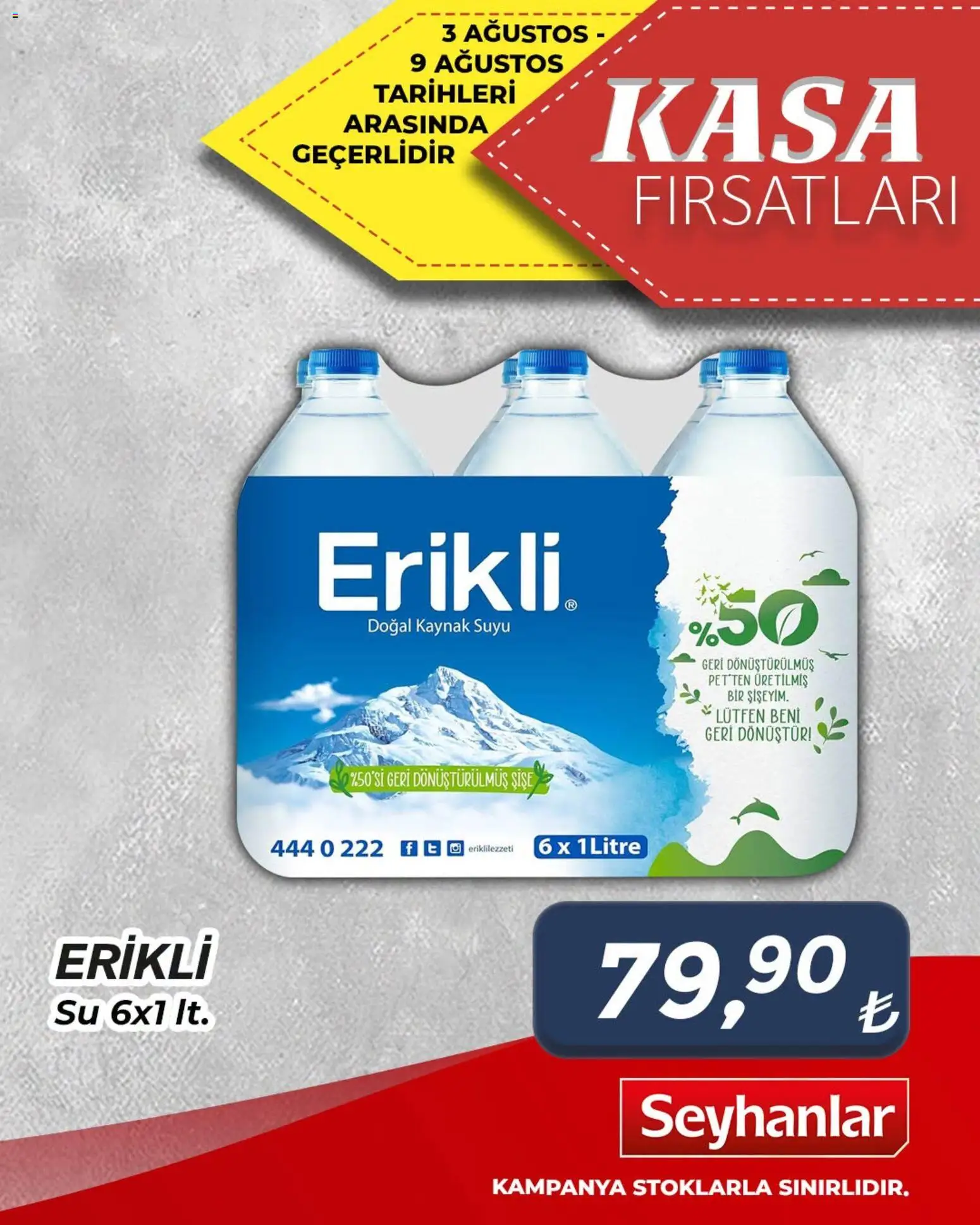 Seyhanlar Market - Katalog Kasa Fırsatları - 03 Ağustos 2026 tarihinden itibaren geçerlidir | Sayfa: 3