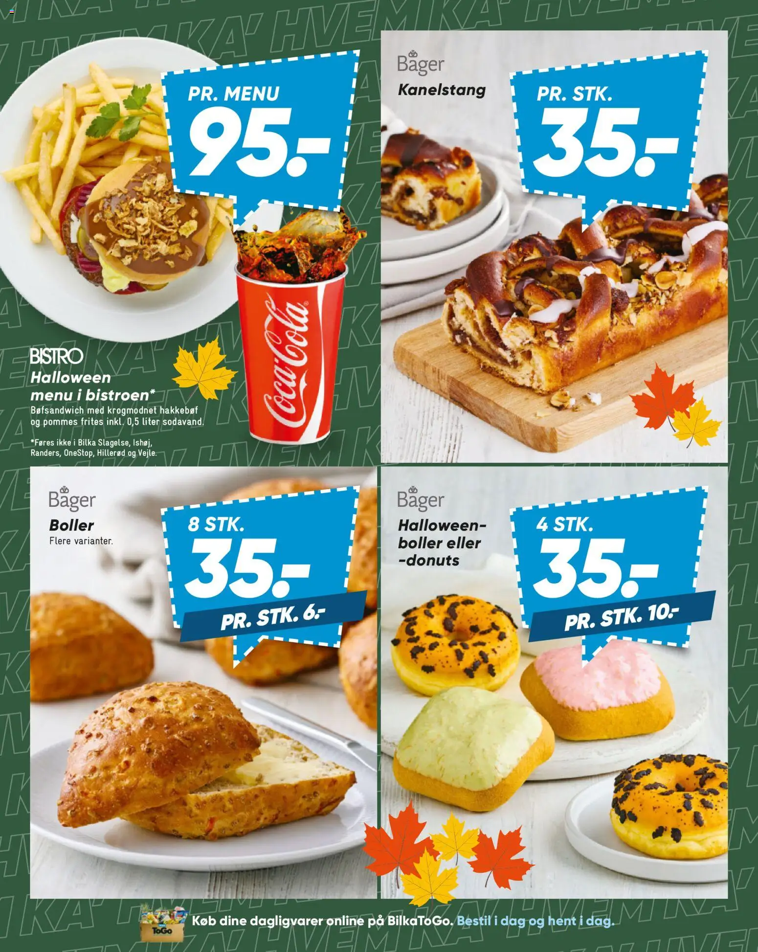 Bilka tilbudsavis – gyldig fra 09/10/2026 | Side: 35 | Produkter: Dagligvarer, Pommes frites, Donuts