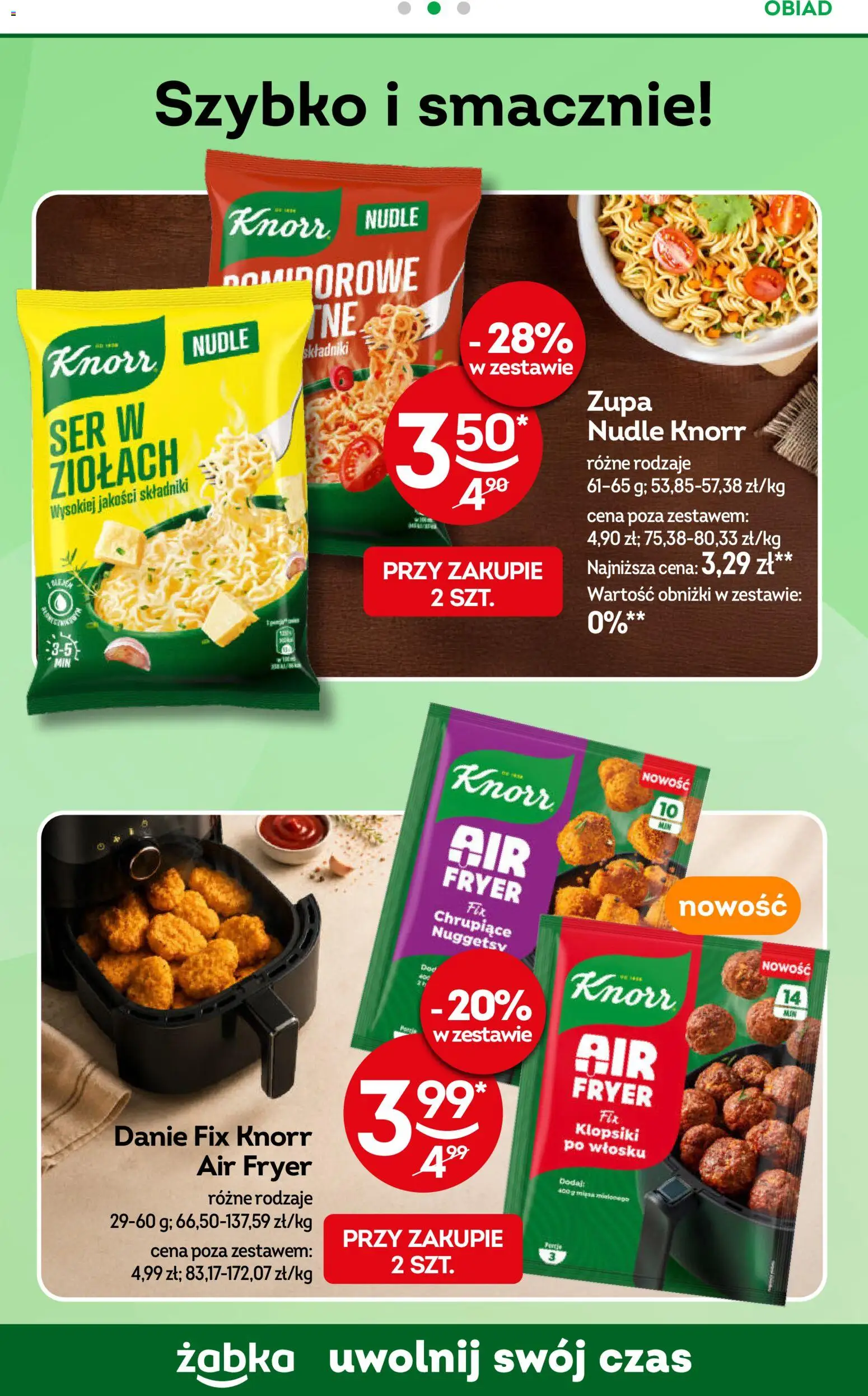 Żabka gazetka od 15.07.2026 | Strona: 86 | Produkty: Klopsiki, Zupa, Ser