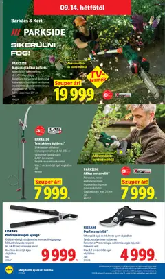 FISKARS Profi metszőolló, Vékonyabb ágak és növények gyors vágásához, Tartós, rozsdamentes acélpenge, PowerLever™ technológia, csökkenti a vágás folyamán felmerülő erőt, Max. 2,2 cm átmérőjű ágak vágásához - amely érvényes a következő dátumtól: 2026.09.10. | Oldal: 50