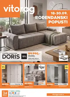 Vitorog katalog - akcija Rođendanski popusti - pregled Vitorog kataloga - važi od 18.09.2026