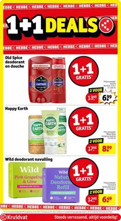 Kruidvat folder week 20 - Voorbeeld van een folder van Kruidvat, geldig van 12.05.2026 | Pagina: 7 | Producten: Deodorant, Kan, Rockstar, Douche