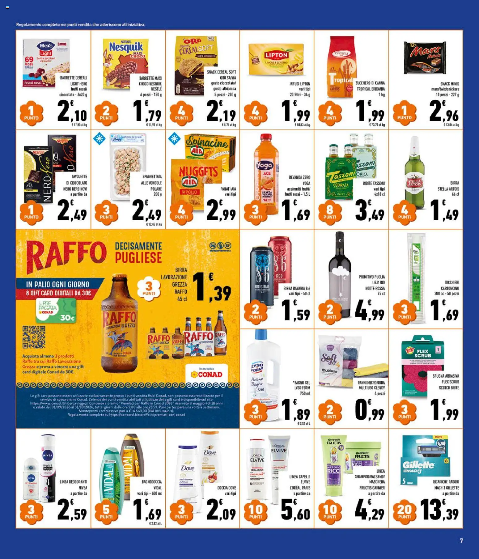 Volantino Conad del 14/10/2026 | Pagina: 7 | Prodotti: Frutta, Pesca, Ananas, Melone