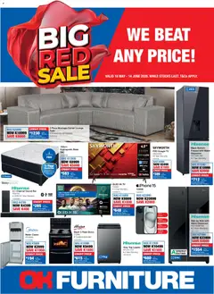 OK Furniture specials catalogue – valid from 18.05.2026