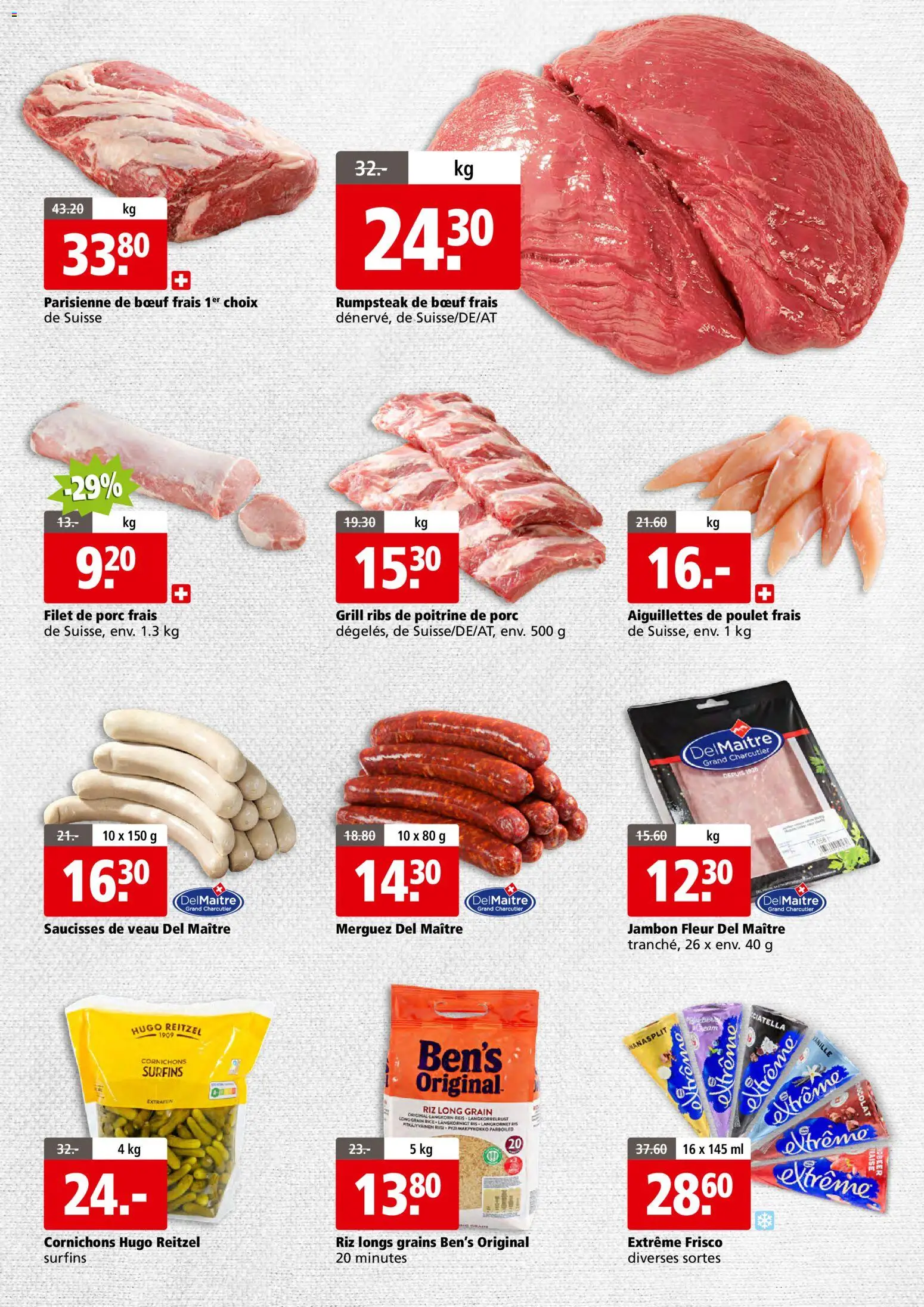 Aligro aktionen Business Chavannes, Matran, Genève, Sion – gültig ab 13.07.2026 | Seite: 3 | Produkte: Grill