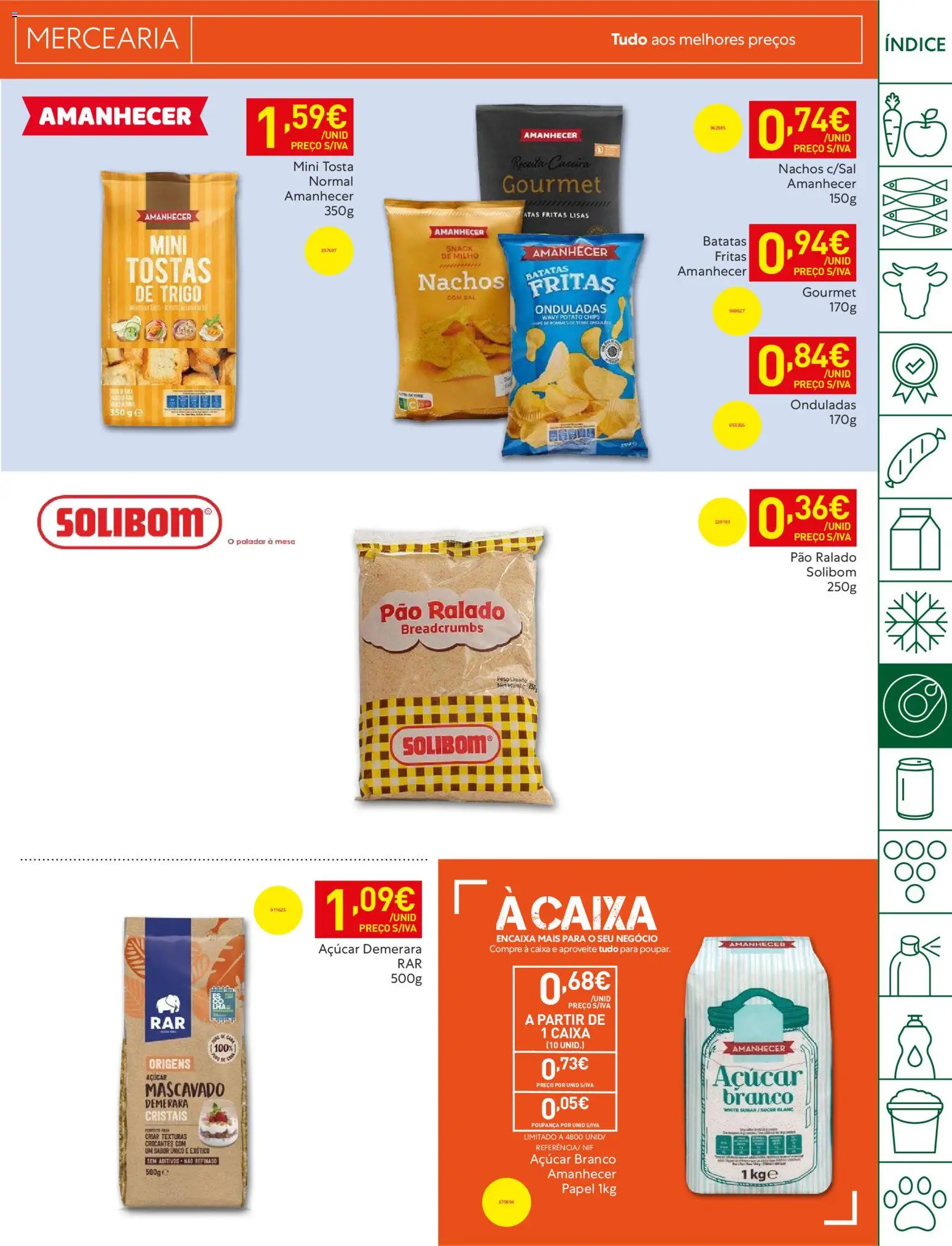 Recheio folheto │ válido de 19.05.2026 | Página: 29 | Produtos: Sal, Caixa, Açúcar, Batatas fritas