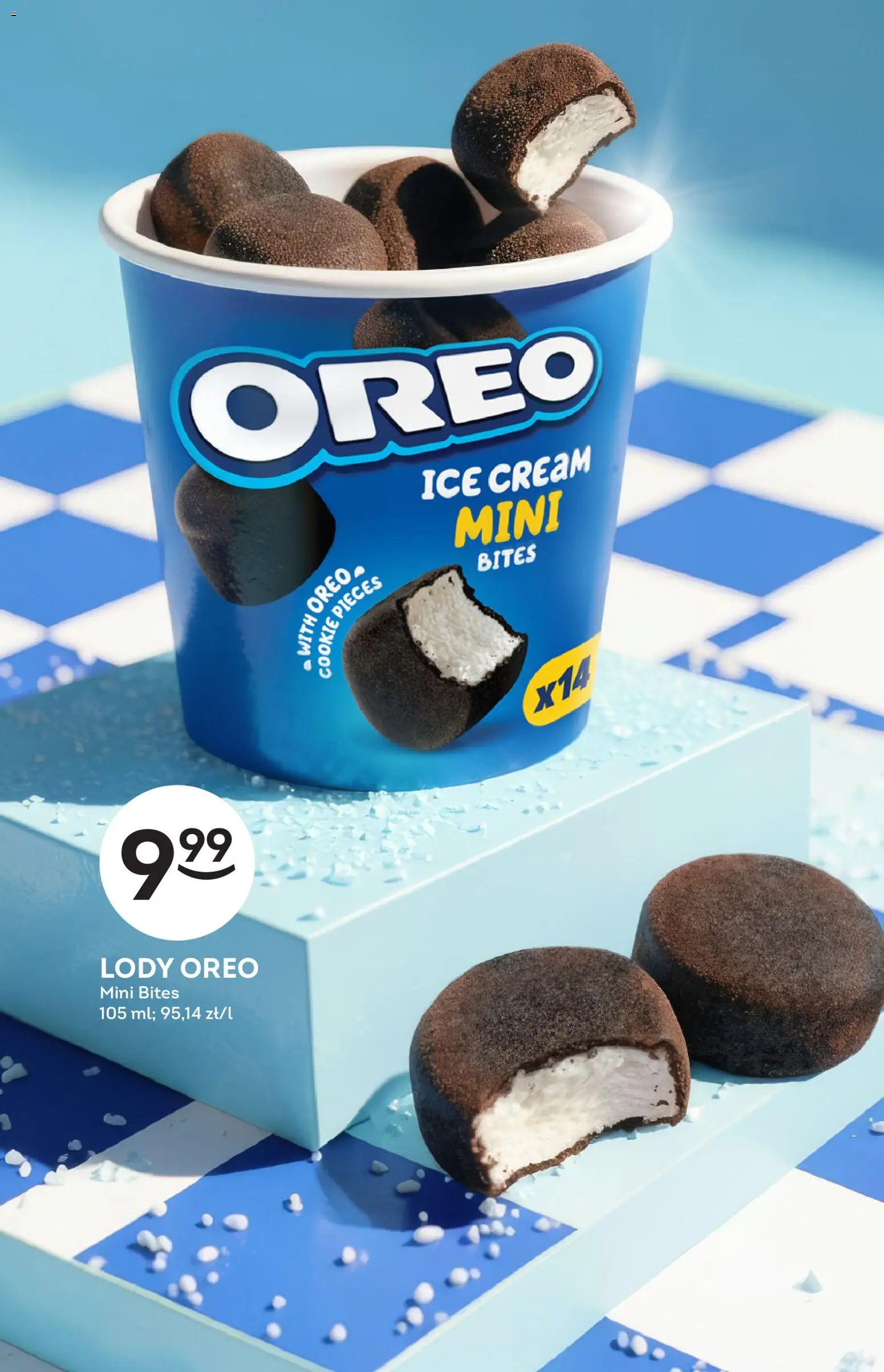 Żabka gazetka - Katalog lodowy od 10.08.2026 | Strona: 16 | Produkty: Oreo, Lody Oreo, Lody