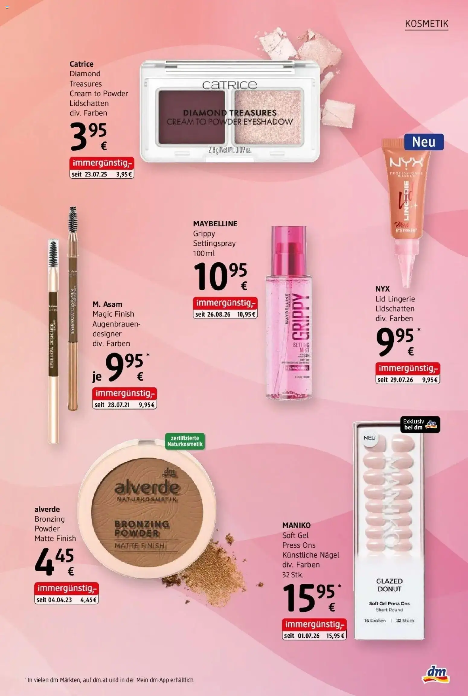 dm drogerie markt Flugblatt  / 2026 von 08.10.2026 - Aktuelle Angebote | Seite: 17 | Produkte: Lidschatten