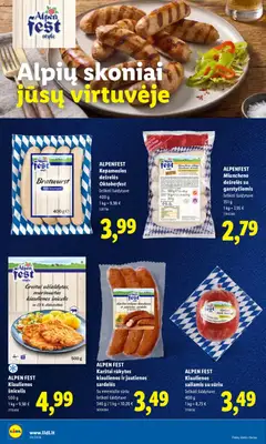 LIDL leidinys galioja nuo 2026.07.13 | Puslapis: 12 | Prekių: Sardelės, Kiaulienos, Jautienos, Saliamis