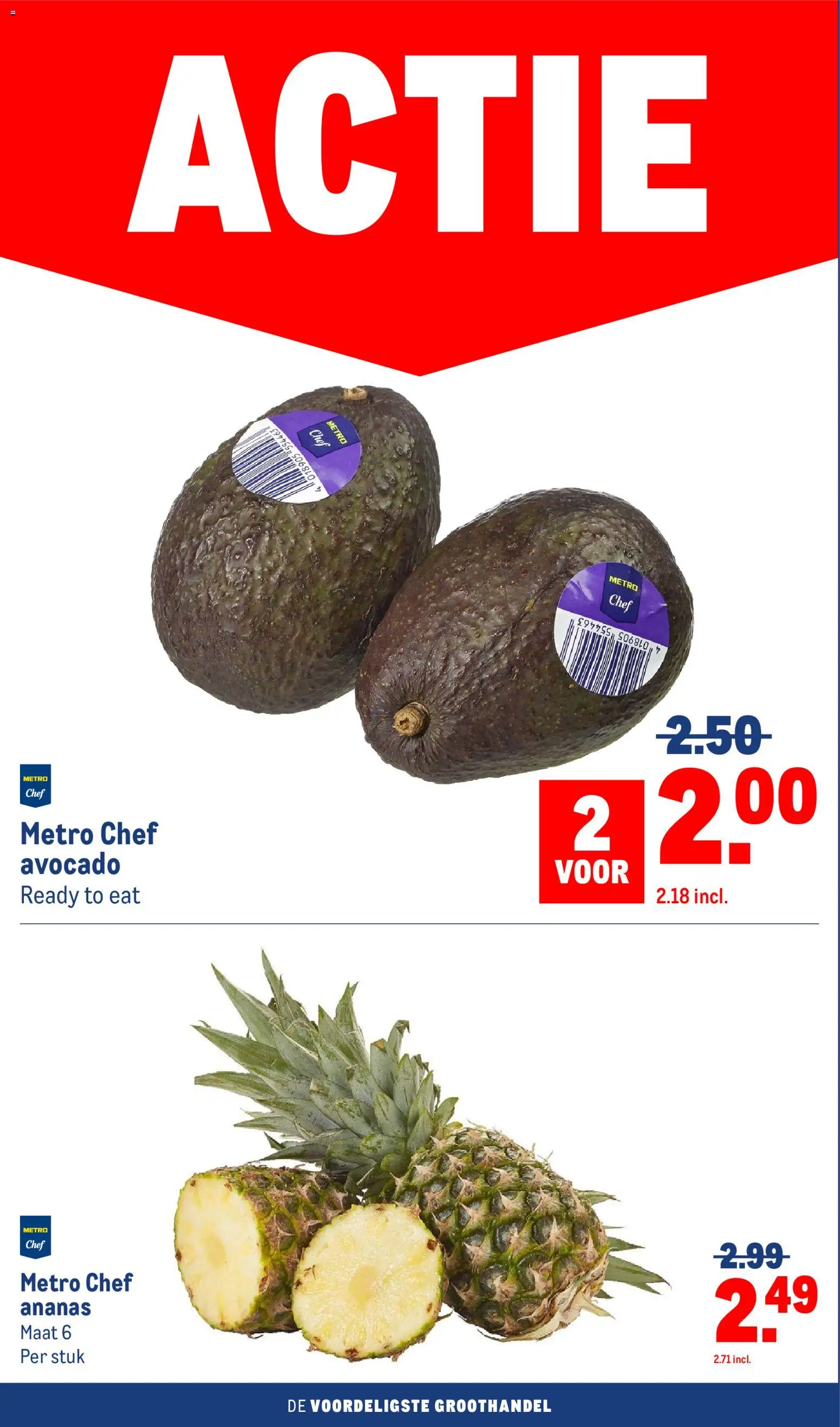 {H1} | Pagina: 2 | Producten: Avocado, Ananas