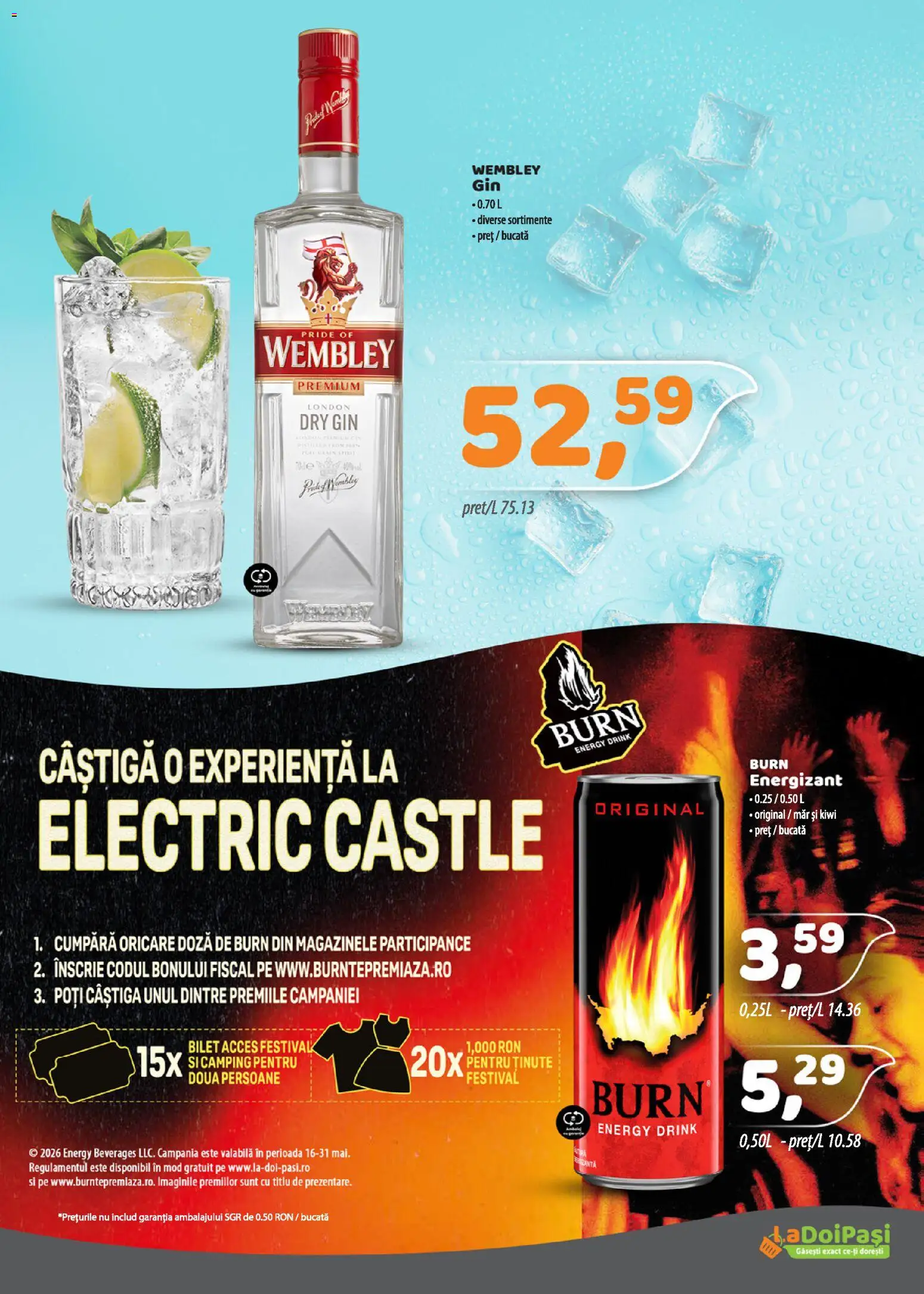 Noul catalog LaDoiPași – valabil de la 16.05.2026 | Pagină: 9 | Produse: Gin, Kiwi