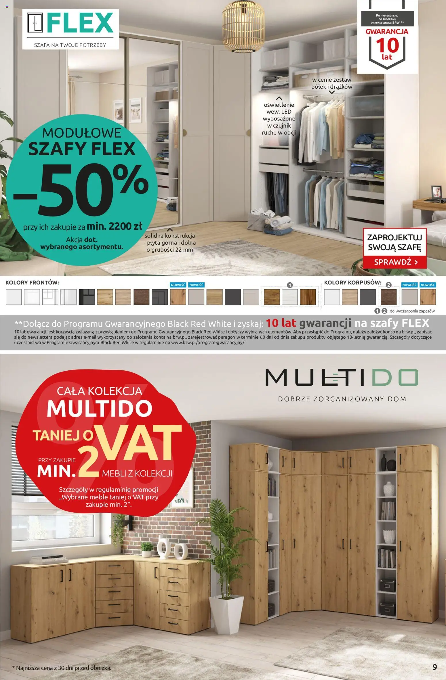 Black Red White promocje od 15.06.2026 | Strona: 9 | Produkty: Szafa