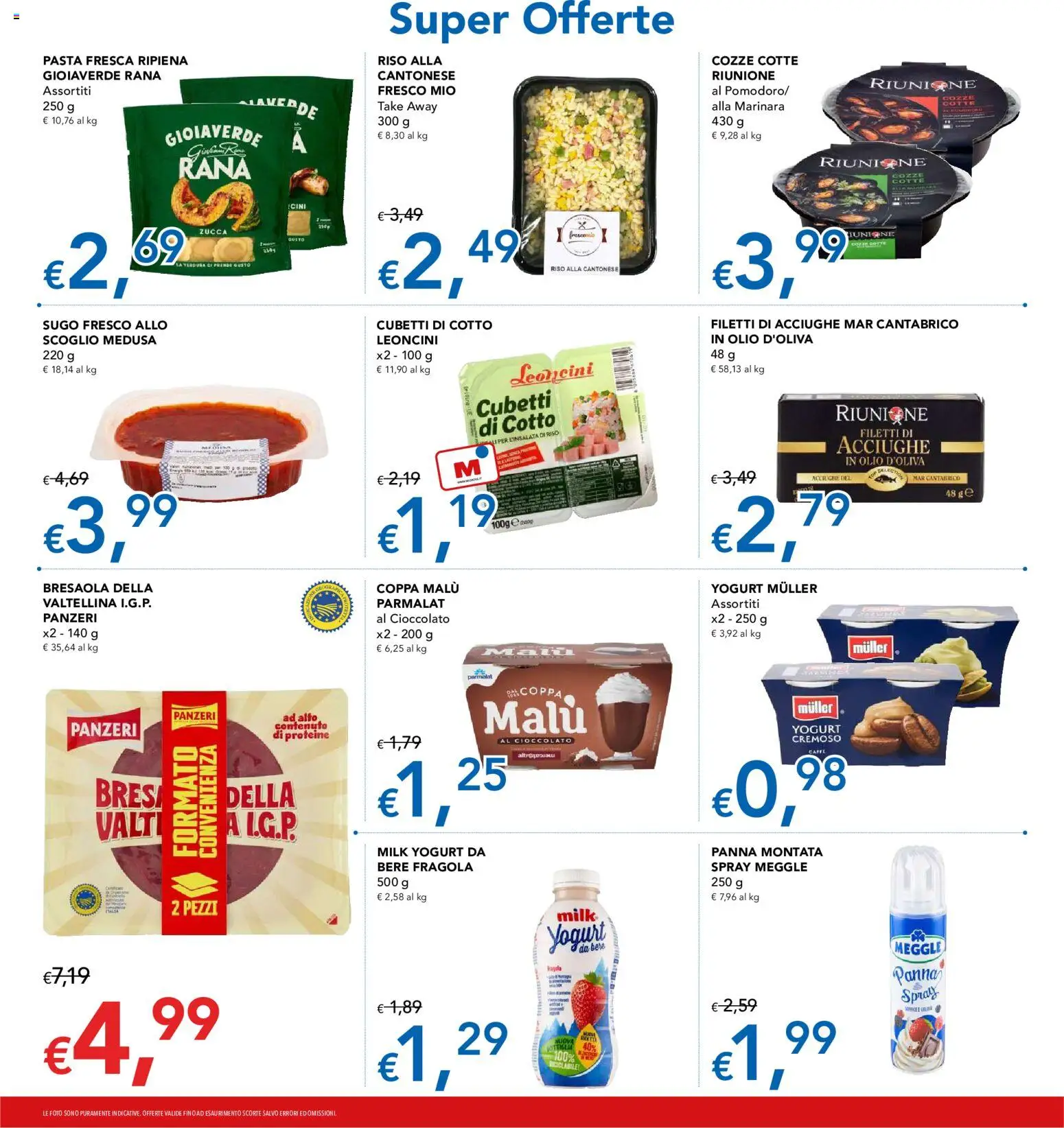 Volantino Migross del 30/07/2026 | Pagina: 6 | Prodotti: Yogurt, Caffè, Bresaola, Cozze
