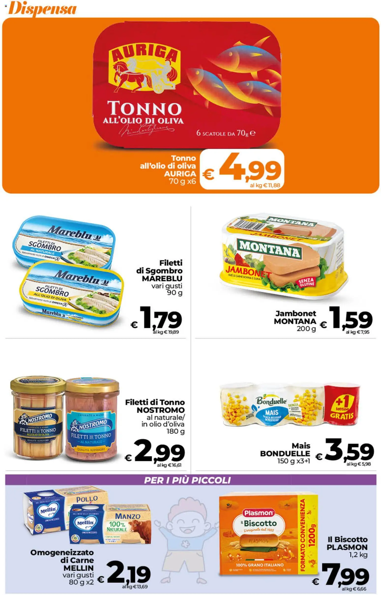 Volantino Ipercoop del 02/10/2026 | Pagina: 31 | Prodotti: Pollo, Tonno, Carne, Mais