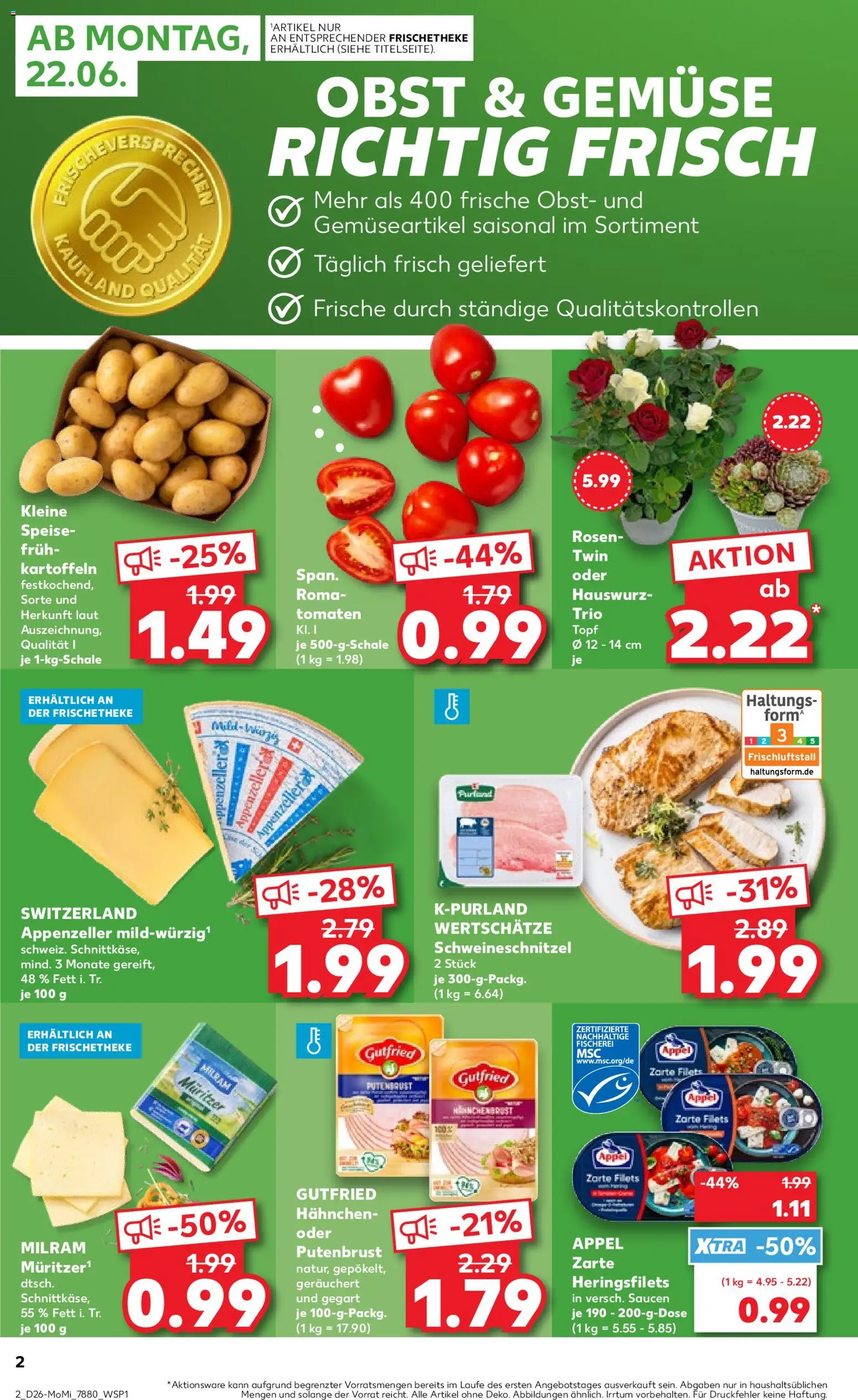 Kaufland Německo leták - Kiel od 22.06.2026 | Strana: 2