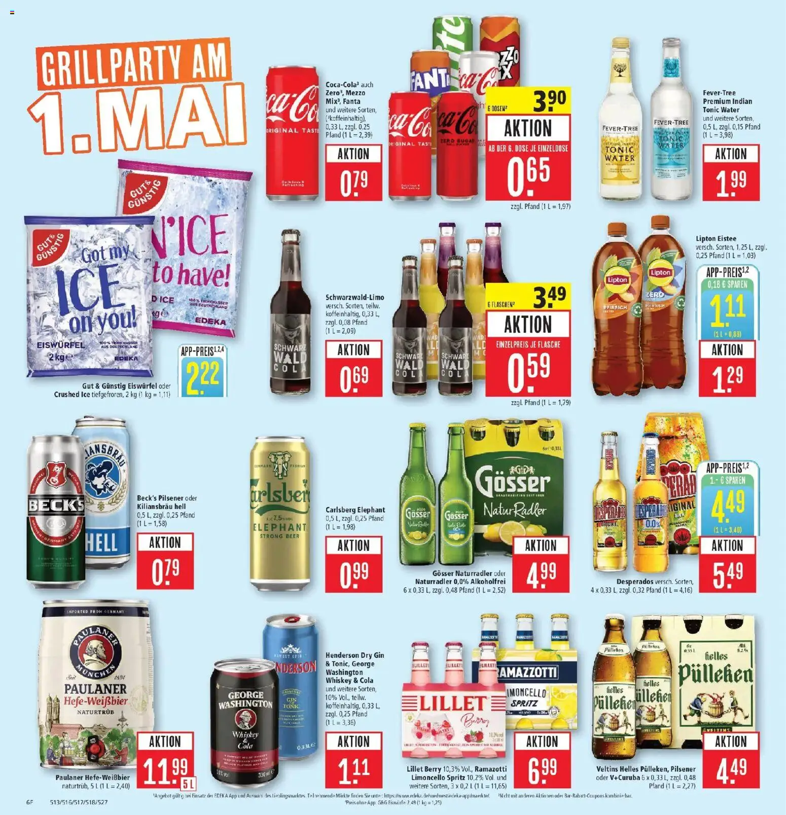 Marktkauf Prospekt Weil Am Rhein	 – gültig ab 27.04.2026 | Seite: 8 | Produkte: Fanta, Limoncello, Desperados, Ramazzotti