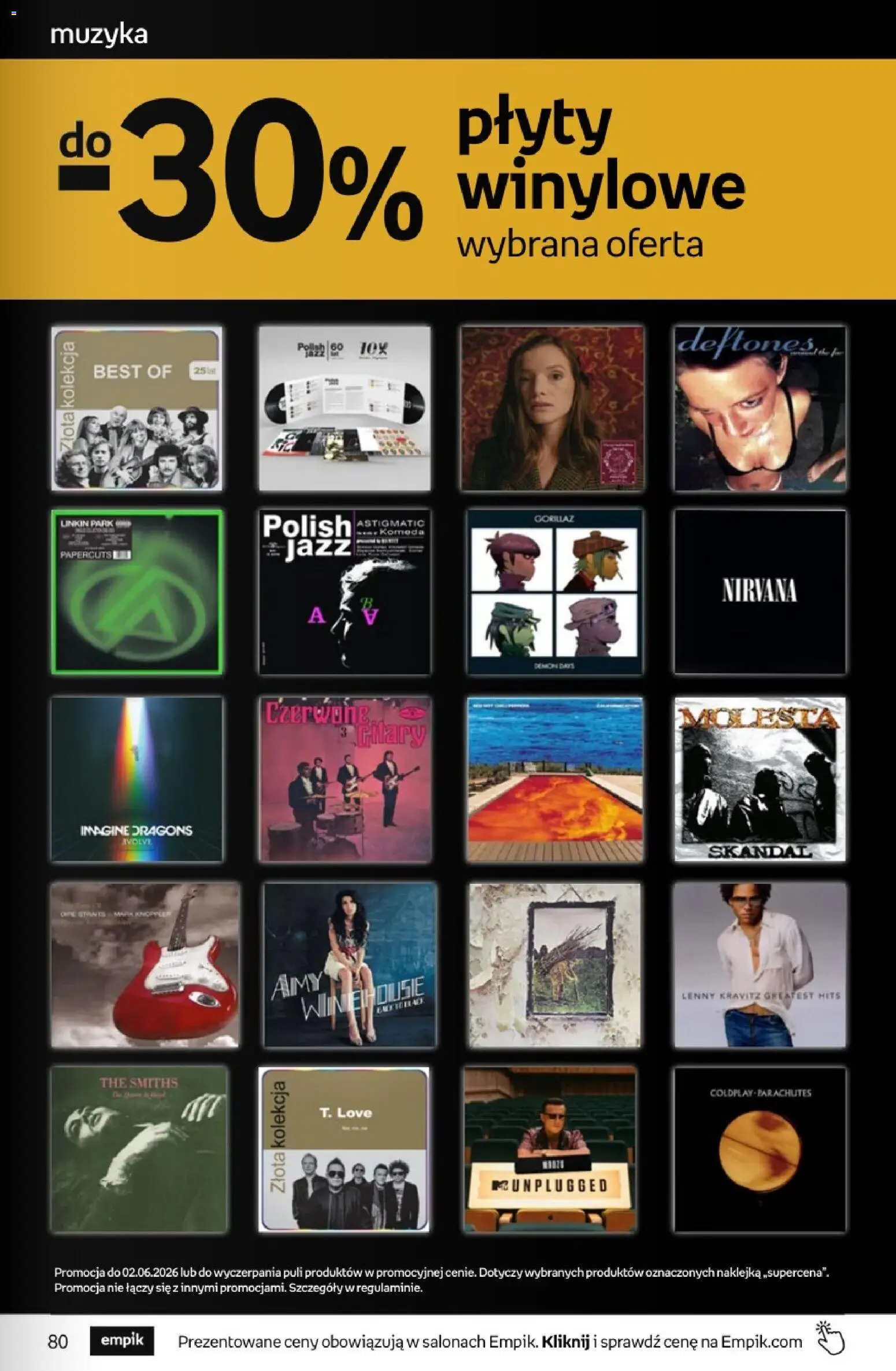 Empik promocje - Tom kultury Muzyka od 20.05.2026 | Strona: 13