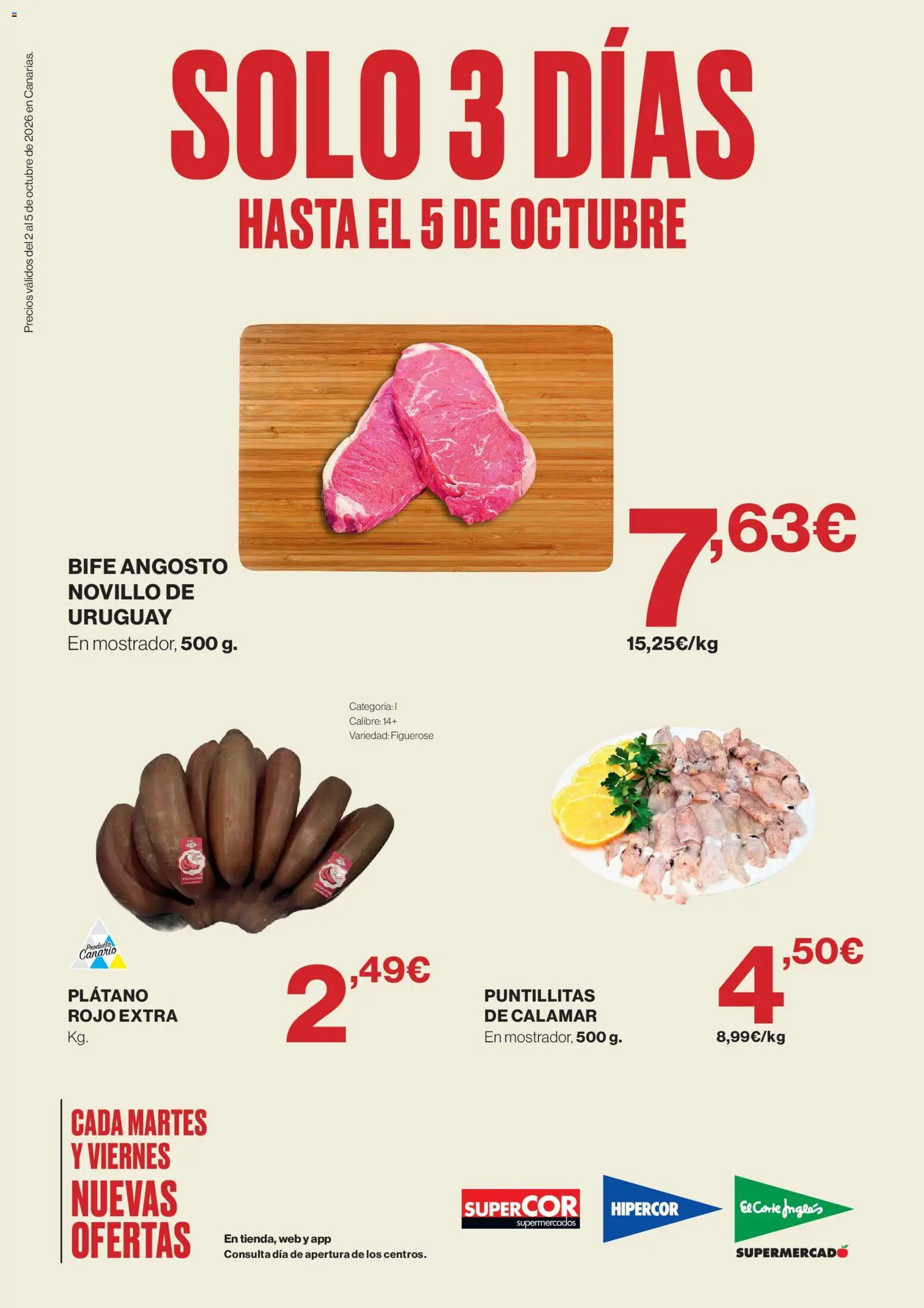 Supercor Canarias │ válido desde el 02/10/2026 | Página: 1