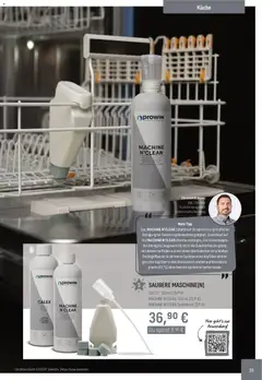 Katalog ProWin Januar/Juni 2026 ab 01.01.2026 gültig | Seite: 39 | Produkte: Küche, Geschirrspülmaschine, Wasser, Geschirrspülmittel