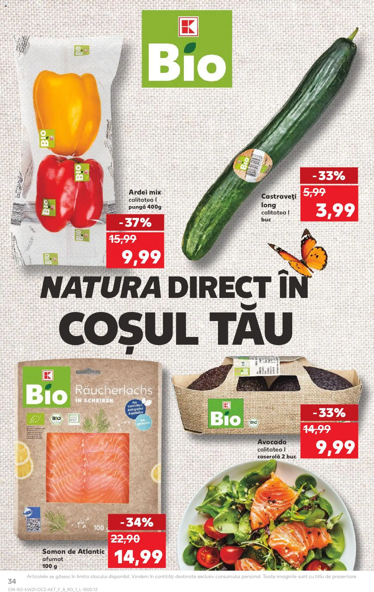 Kaufland RO akciós ujság - amely érvényes a következő dátumtól: 20.05.2026 | Oldal: 34