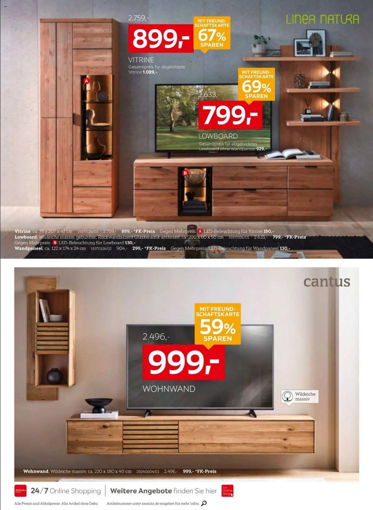 XXXLutz Prospekt – gültig ab 05.09.2026 | Seite: 16 | Produkte: Wohnwand, Lowboard, Vitrine