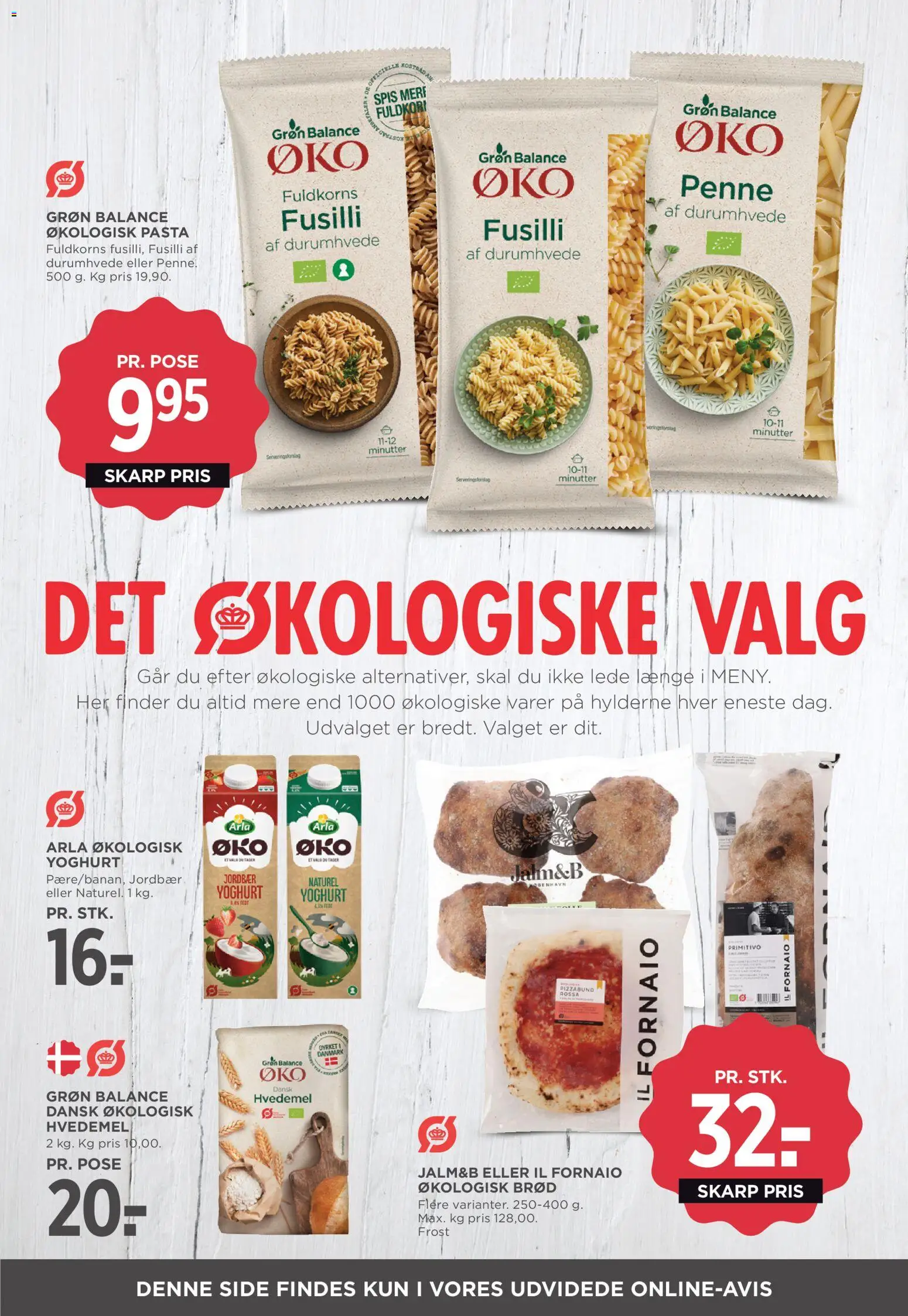 Meny tilbudsavis – gyldig fra 19.06.2026 | Side: 15 | Produkter: Yoghurt, Brød, Jordbær, Hvedemel