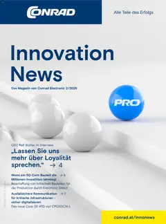 Conrad - Innovation News ab 01.06.2026 gültig