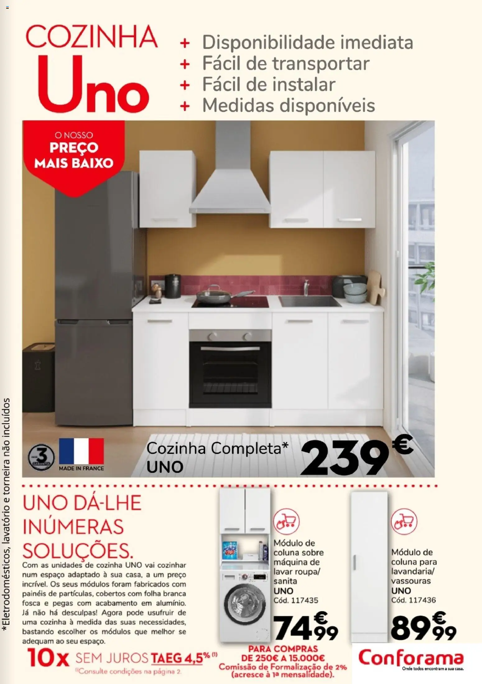 Conforama Super Quinzena │ válido de 13/08/2026 | Página: 13 | Produtos: Torneira, Lavatório