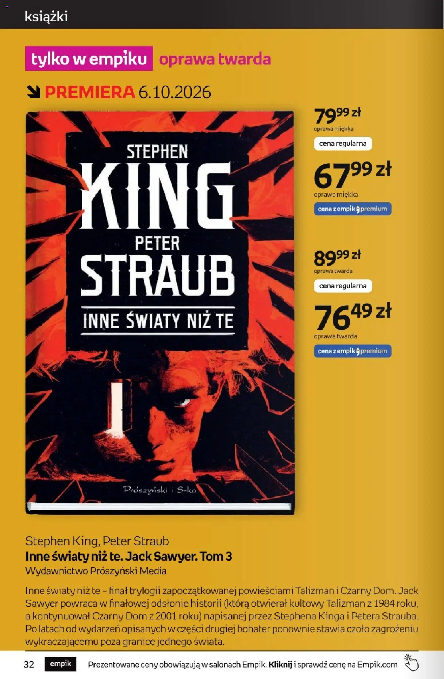Empik promocje od 23.09.2026 | Strona: 32 | Produkty: Książki