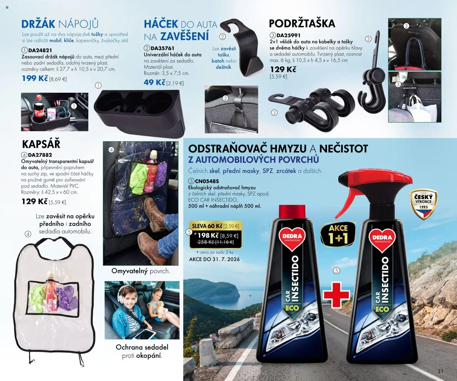 Nové Dedra akcie – leták je platný od 01.07.2026 | Strana: 31