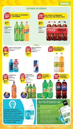 Pré-visualização Pingo Doce Poupe Esta Semana Madeira válido de 28.04.2026 | Página: 13 | Produtos: Refrigerante, Laranjas, Coca-cola, Bebida