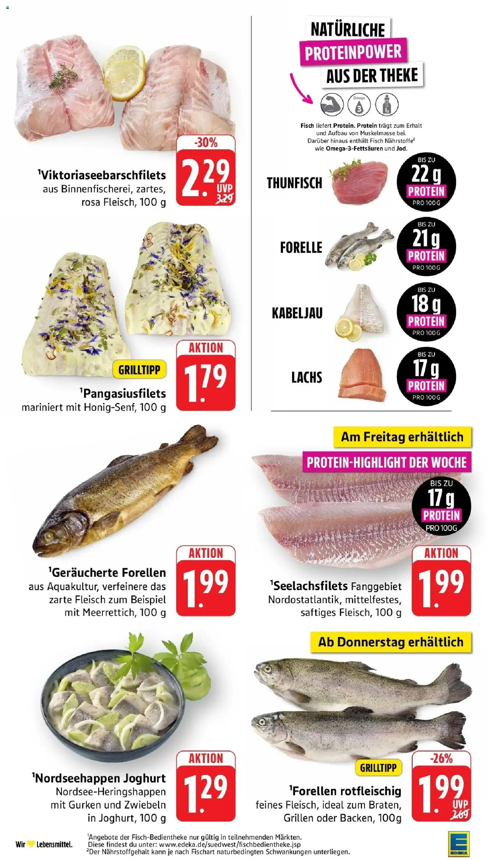 Edeka Prospekt Wangen (ab 24.08.2026) » Angebote Online | Seite: 9 | Produkte: Theke, Thunfisch, Fisch, Zwiebeln