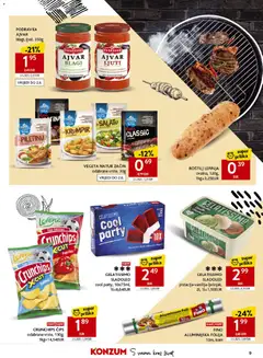 PODRAVKA AJVAR, blagi, ljuti, 350g - Pregled kataloga iz trgovine Konzum, vrijedi od 20.05.2026 | Stranica: 9