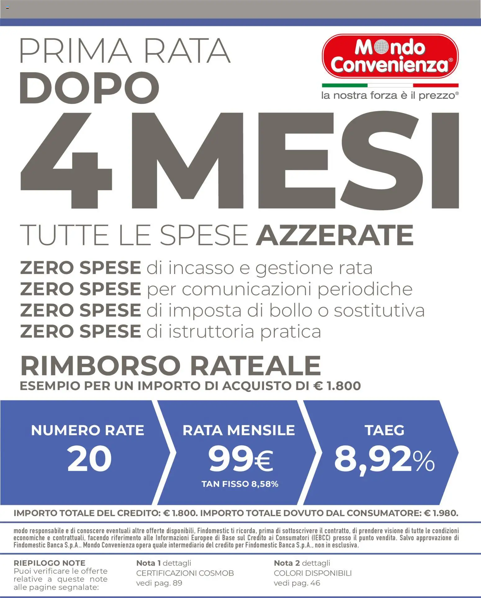 Volantino Mondo Convenienza del 01/07/2026 | Pagina: 3