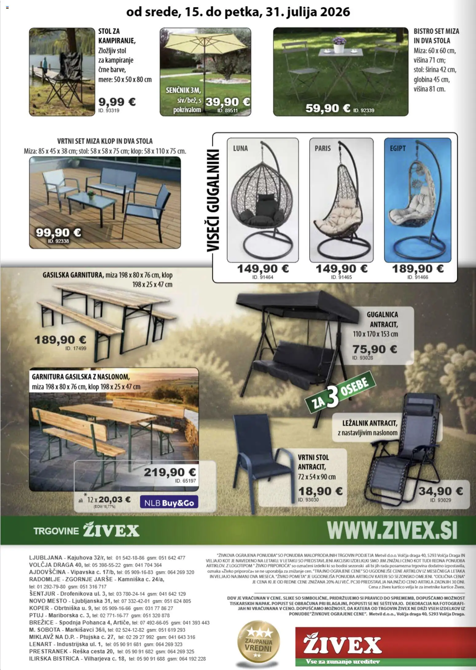 Novi Živex katalog ponudbe – veljaven od 15.07.2026 | Stran: 8