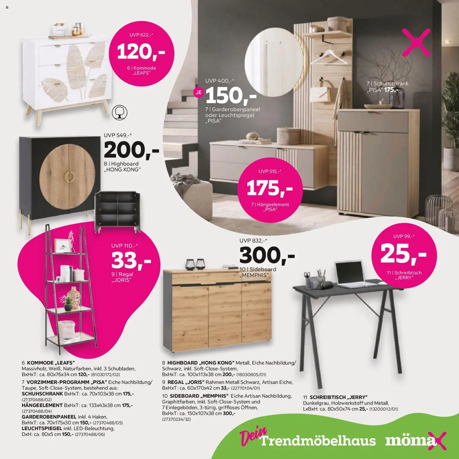 Mömax Prospekt aktuell gültig ab 20.10.2026 | Seite: 9 | Produkte: Kommode, Regal