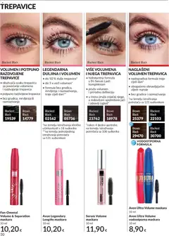 Katalog Avon 6/2026 - Pregled kataloga iz trgovine Avon, vrijedi od 31.05.2026 | Stranica: 50 | Proizvodi: Maskara