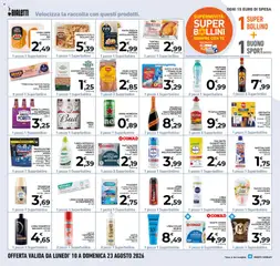 Anteprima del volantino Conad volantino Campania valido a partire dal 10/08/2026 | Pagina: 22 | Prodotti: Birra, Ammorbidente, Acqua, Tonno