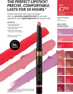Preview of AVON - Offers valid from 01.06.2026 | Page: 45 | Products: Lipstick, Cake