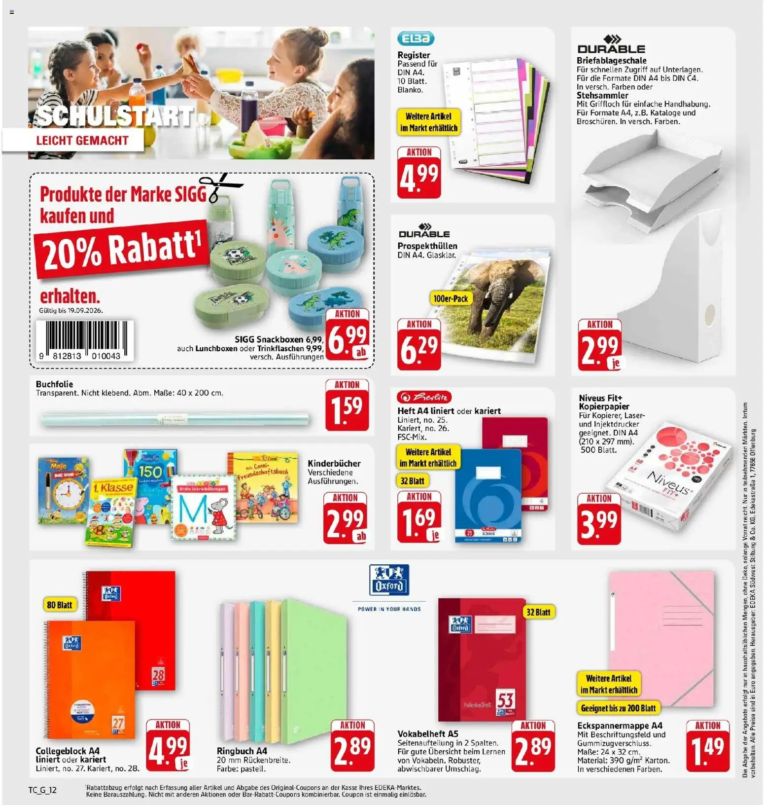 Marktkauf Prospekt Weil Am Rhein (ab 14.09.2026) » Angebote online | Seite: 44 | Produkte: Uhr