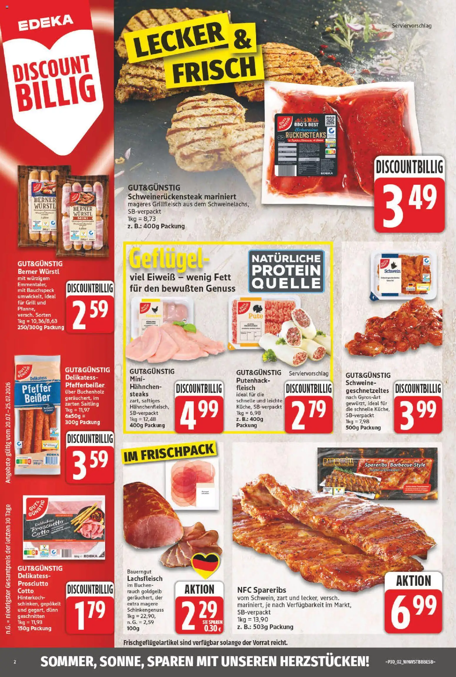 NP Discount Prospekt – gültig ab 20.07.2026 | Seite: 2 | Produkte: Grill, Grillfleisch, Pfeffer, Fleisch