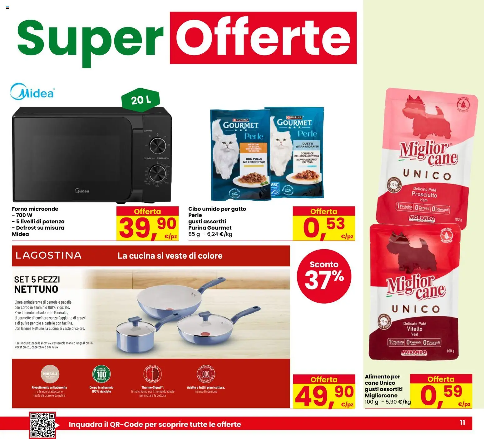 Volantino Eurospar del 23/07/2026 | Pagina: 11 | Prodotti: Paté, Cereali, Vitello, Tonno