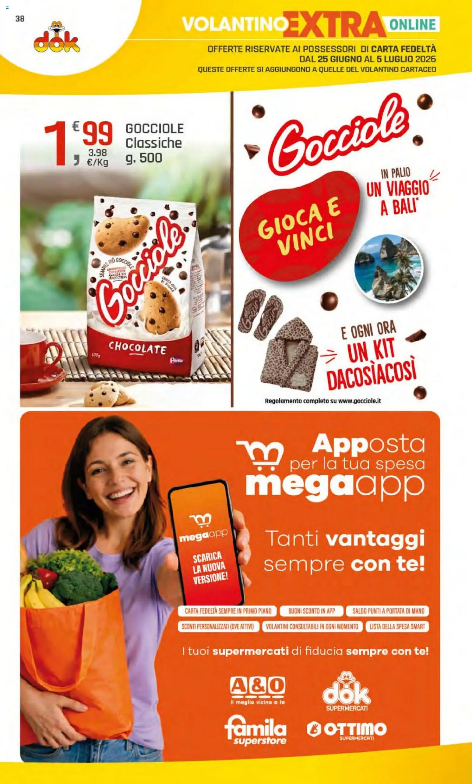 Volantino DOK del 25.06.2026 | Pagina: 38