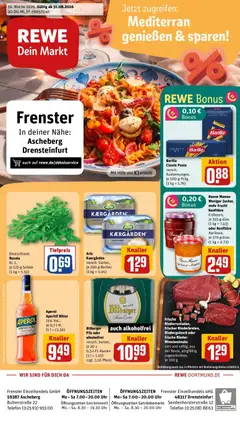 Rewe Prospekt Ascheberg ab 31.08.2026 gültig
