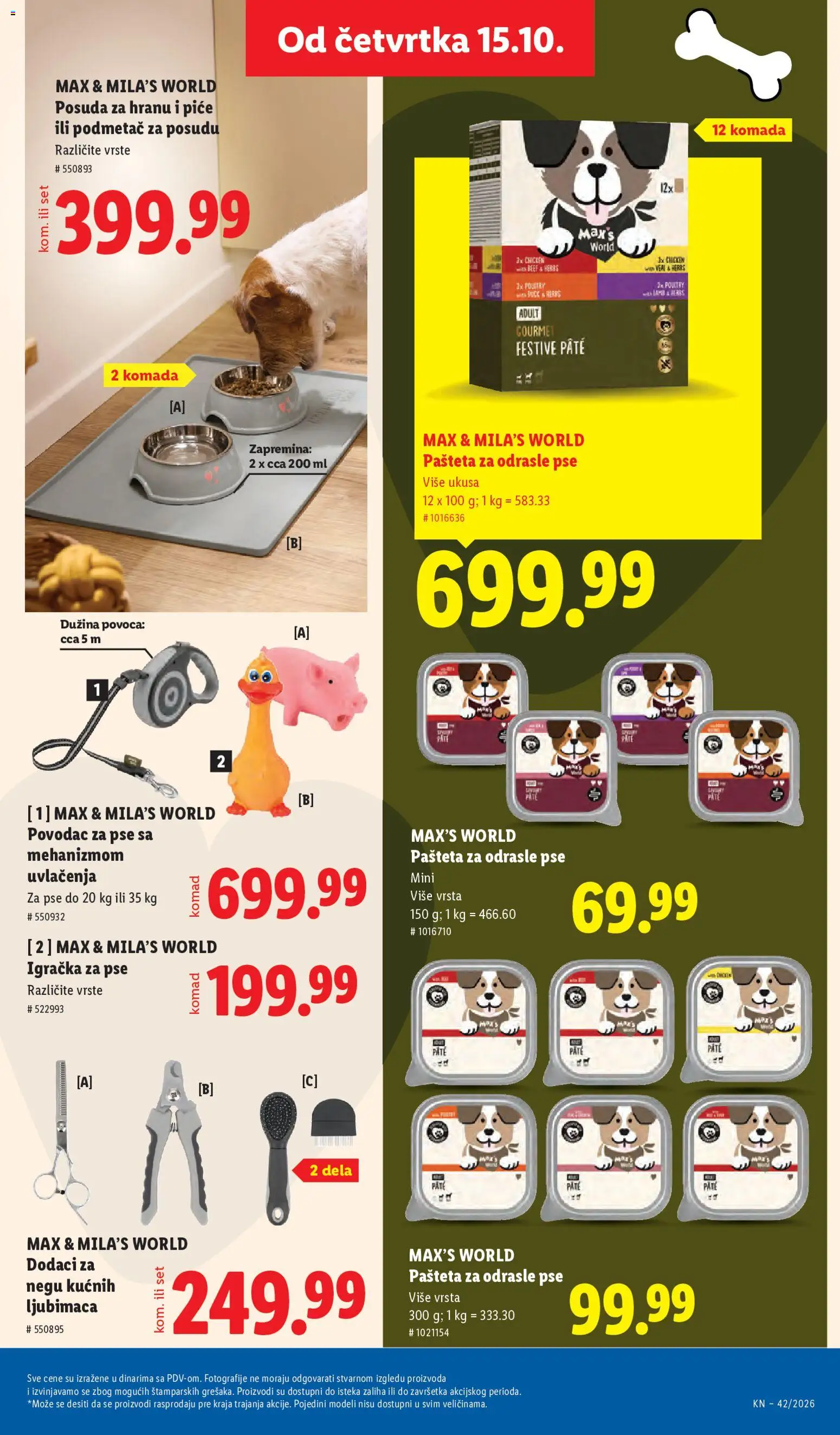 Lidl katalog - važi od 15.10.2026 | Strana: 73