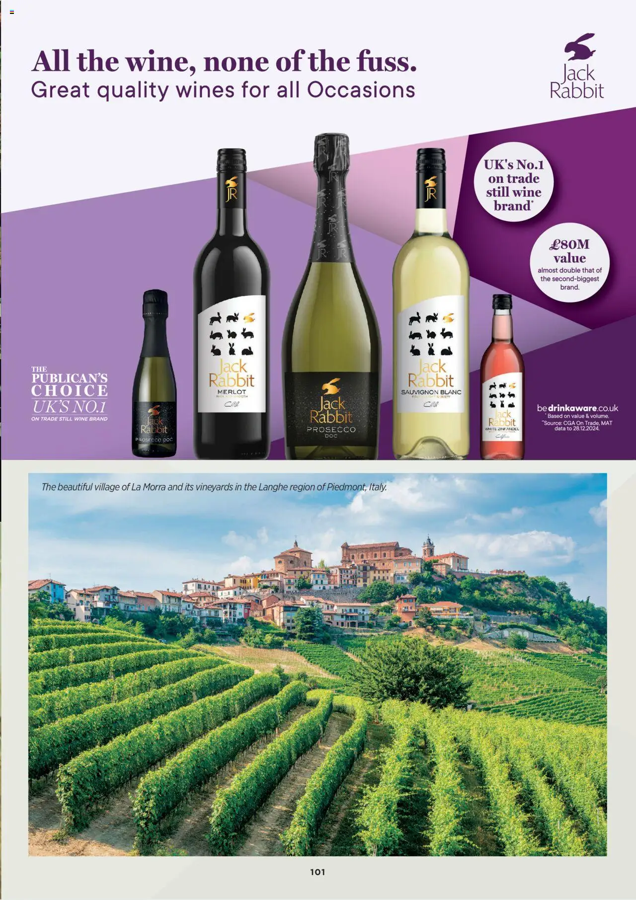 {H1} | Page: 101 | Products: Prosecco, Rabbit, Wine