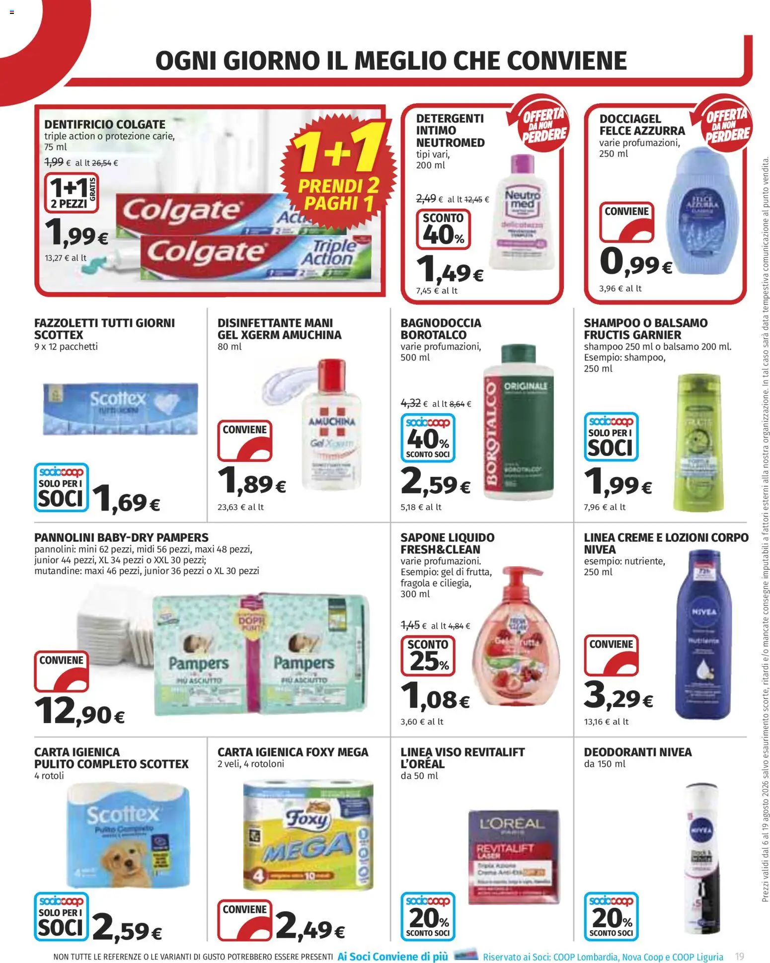 Volantino COOP del 06/08/2026 | Pagina: 19