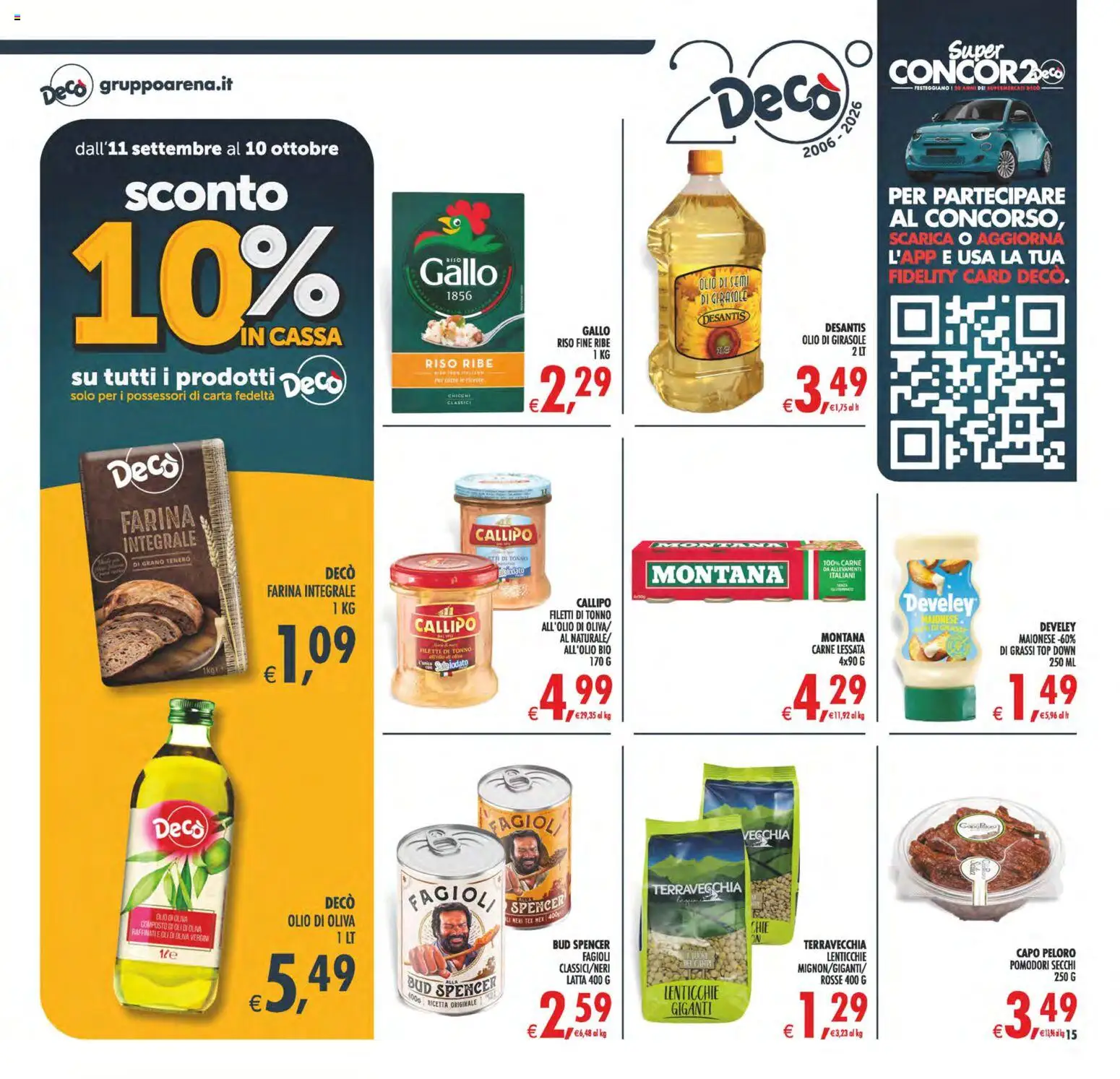 Volantino Decò del 02/10/2026 | Pagina: 15