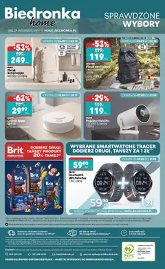 Pogląd oferty "TRACER Smartwatch SM9 PulseRay 1,46", czarny, Smartwatch SM9 PulseRay 1,46", czarny" - ważna od 26.09.2026 | Strona: 6 | Produkty: Plecak, Smartwatch